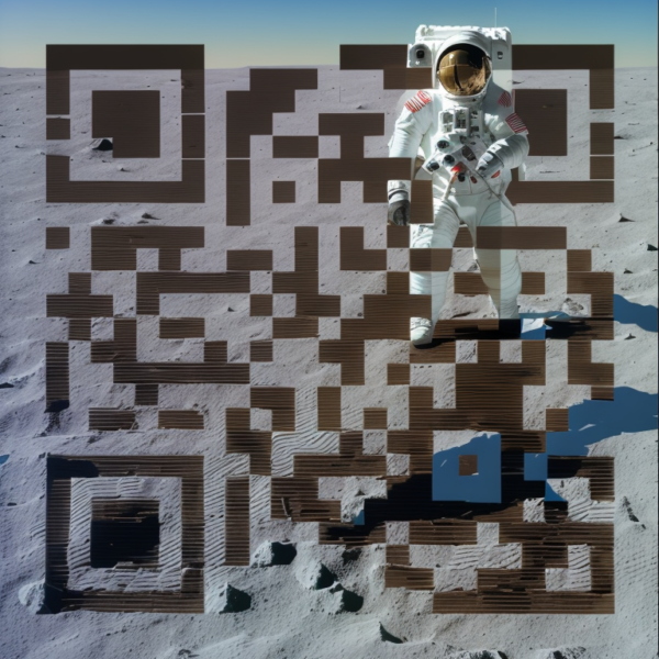 KI QR Code Astronaut4