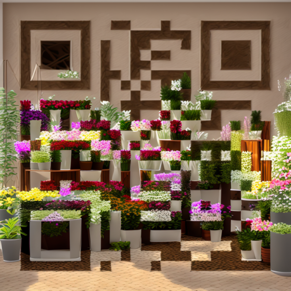 KI QR-Code Blumen2