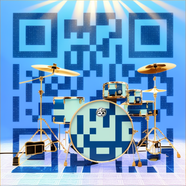 KI QR Code Schlagzeug2