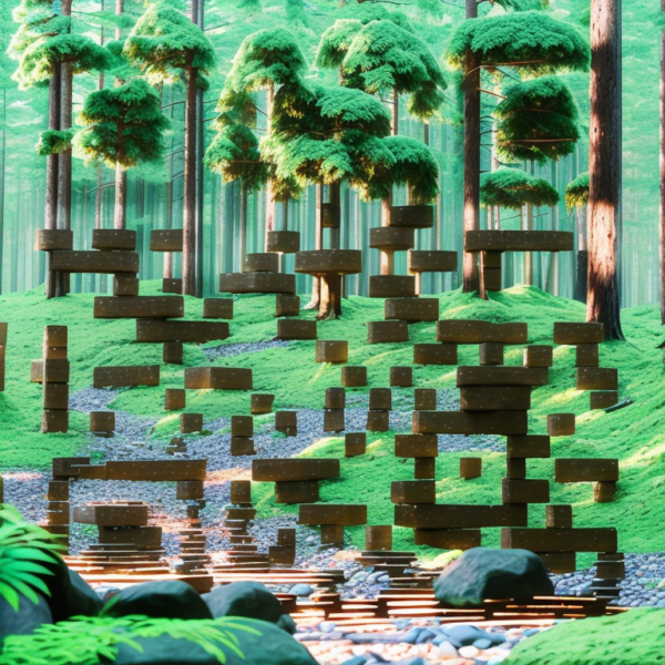 KI QR Code Wald